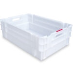 container/cutie/naveta dublu-stivuibila din plastic SN6420-1510