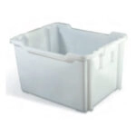 container/cutie/naveta dublu-stivuibila din plastic SN6438-2203