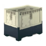 Box palet/container/cutie/naveta pliabila din plastic FLC1208-1402