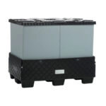 Box palet/container/cutie/naveta pliabila din plastic FLCL1208-5711