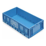 Foldable plastic box FSC8423-0206