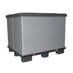 Foldable plastic pallet box/crate/container FLCL1208-2307