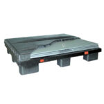 Foldable plastic pallet box FLCL1210-2308