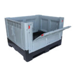 Collapsible plastic pallet box/ container FLC1210-4801