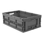 Foldable plastic box or bin FSC6422-1605