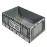 Foldable plastic box FSC6427-0202