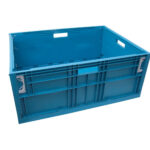 Foldable plastic box or bin FSC8634-1103