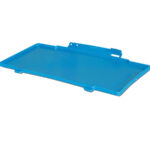 Lid for stackable plastic container VDA C-KLT D32