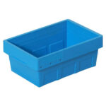 Nestable plastic container or box NS3212-1204