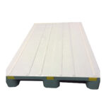Clean-room plastic pallet PL1208-0215