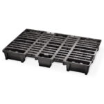 Plastic pallet PL1208-0917 for transporting and storing goods