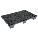 Plastic pallet PL1208-4706 for transporting and storing goods