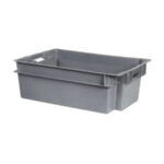 Stackable nestable plastic container or box SN6420-2204