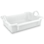 Stackable nestable plastic container or box SN6423-1504
