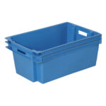 Stackable nestable plastic container or box SN6425-1203