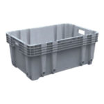 Stackable nestable plastic container or box SN6425-2208