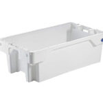 Stackable nestable plastic container or box SN8427-3402