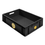 Stackable plastic box or container ESD ST4329-0207