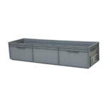 Stackable plastic box or container ST1003-1228