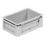 Stackable plastic container or box ST3212-0320