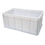 Stackable plastic container or box ST4221-0601