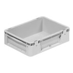 Stackable plastic container or box ST4312-0321