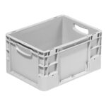 Stackable plastic container or box ST4322-0323
