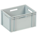 Stackable plastic container or box ST4323-1103