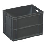 Stackable plastic box or container ST6445-1109