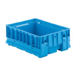 Stackable plastic container or box VDA C-KLT4314