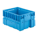 Stackable plastic container or box VDA C-KLT4321