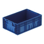 Stackable plastic container or box rl klt6422