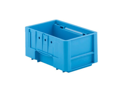Stackable plastic containers VDA C-KLT