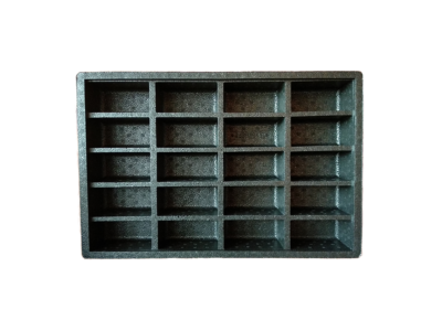 EPP box with internal dividers