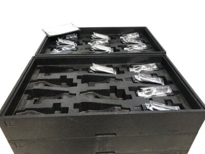 EPP boxes with compartments