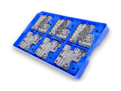 Customized trays for components packaging