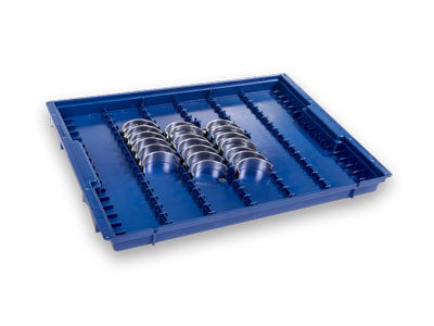 Customized trays for components packaging