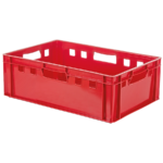 E-line stackable plastic box for meat ST6420-2105-E2