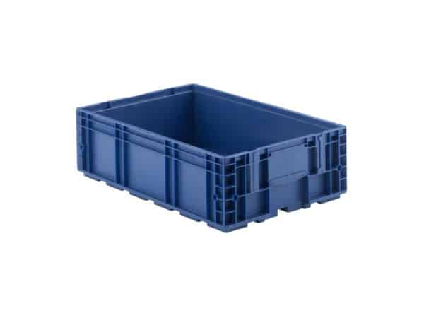 Stackable plastic container VDA R-KLT 6418