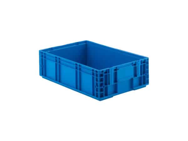 Stackable plastic container VDA RL-KLT 6174
