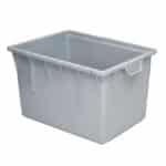 Nestable plastic container NS8650-0715