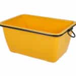 Nestable plastic container NS9649-3401